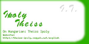ipoly theiss business card